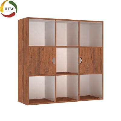 China Modern Wooden 9 Club Boocase Book Cabinet Bookcase for sale