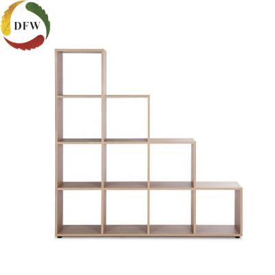 China 10 Cube Wooden Bookcase In Modern Bookcase Bedroom Furniture for sale