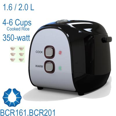 China 1.6/2.0L 4-6 cups Compact Square Rice Cooker fit for small family,student for sale