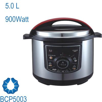 China 5L 900Watt Multi Function Mechanical Control Electric Pressure Cooker BCP5003 for sale