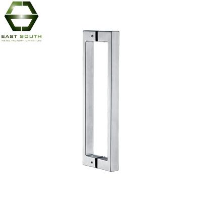 China 2023 Traditional New Product Modern Polished 1.2 Mm Tube Thickness Stainless Steel Pull Handle For Timber Door for sale