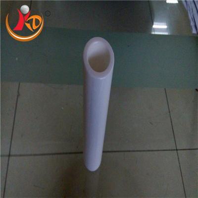 China High Hardness Al2o3 Alumina Ceramic Tube Alumina Pipe Fittings en venta