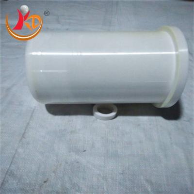 중국 White Custom Alumina Ceramic Tube Fittings Long Lifetime TUV 판매용