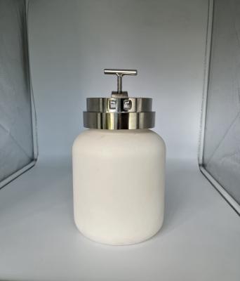 China 50ml to 15L Horizontal Alumina Ceramic Jar for Rolling Jar Mill for sale