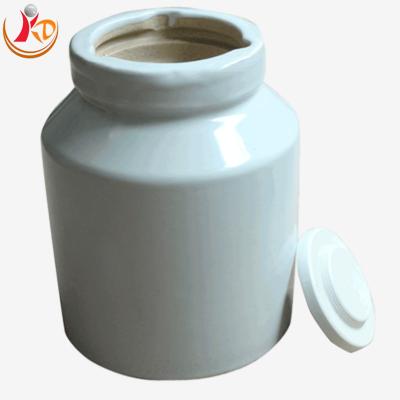 China 99% AL2O3 Alumina Ceramic Jar for Rolling Jar Mill Long-Lasting for sale