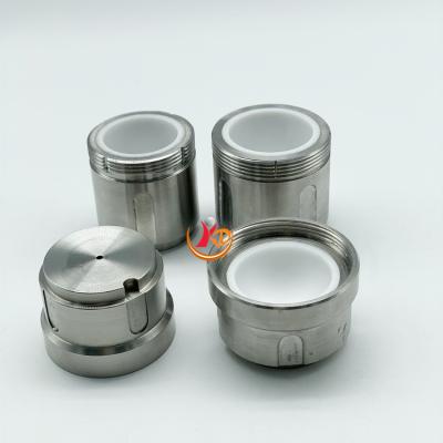 China RETSCH Mixer Mills Compatible 10ml Zirconium Grinding Jar With Stainless Steel Casting for sale