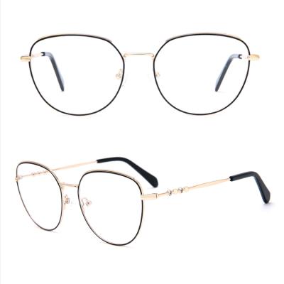 China YJ-0169 hot fashion super hot fashion optical eyewear eyeglasses metal frame glasses metal frame for sale