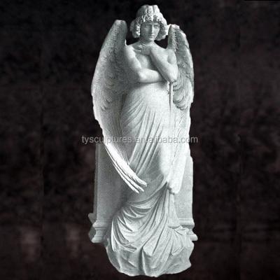 China Traditional Clear Engravable Handmade Nude Angel Ornaments Stone Statue for sale