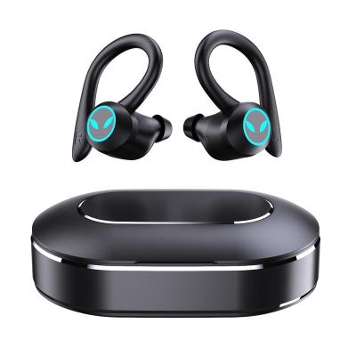 China Fast Charging Wireless Earphone BT-compatible Noise Canceling Earphone Bass Waterproof Sports Stereo Ear Hook Headset for sale