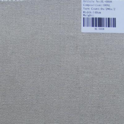 China Simple Pure Linen Sofa Fabric for sale