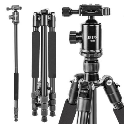 China Professional Q668 Max Height 172CM Tripod PORTABLE Use 68Inches Digital Camera With Monopod for sale