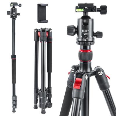 China Q558 Professional Aluminum PORTABLE Tripod 171cm/67.3