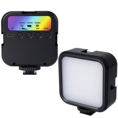 China Mini LED Visual Lighting for Photography Full RGB Color LED Studio Lights for Video Recording Live Streaming Filling Light for sale