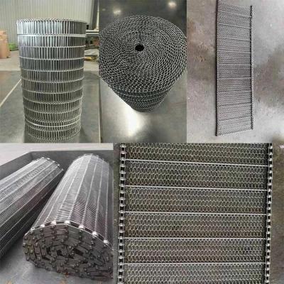 China Heat Resistant Carbon Steel Wire Mesh Conveyor Belt / Metal Conveyor / Belt Conveyor Belt for sale