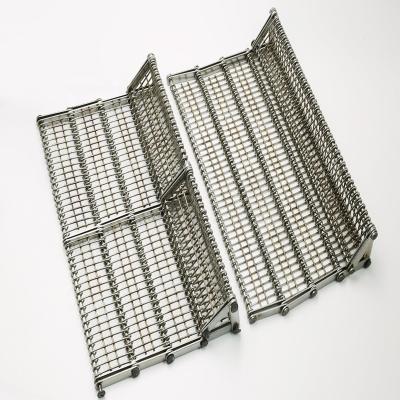 China Heat Resistant Factory Selling New Product 2020 Used Flat Mesh Conveyor Belt for sale