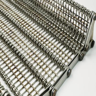 China Fire Resistant Factory Selling 2020 New Product Honeycomb SS 304 Wire Mesh Conveyor Belt for sale