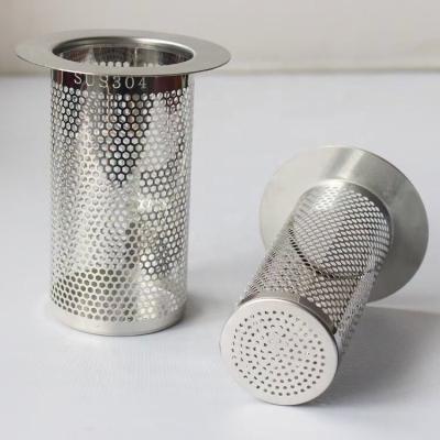 China 2021 Best SS 304 Tiny Cleanroom Hole Cylinder Sale Filter for sale