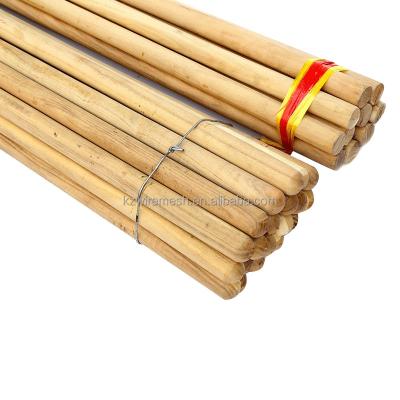 China Broom Lacquered Wooden Broom Stick Broom Natural Wood Handle for sale