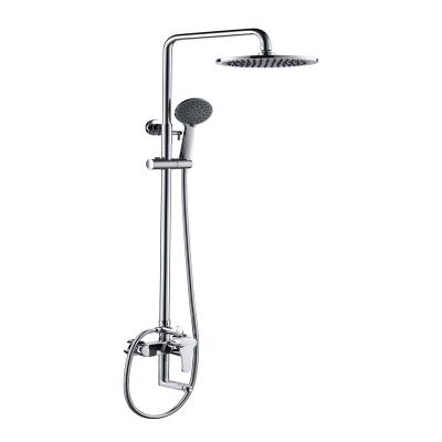 China Faucet Manufacturer Quality Assurance Luxury Stainless Steel Metered Shower Set Bathroom Faucet Rain Shower Set for sale