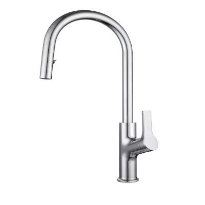 China Gagal Kitchen Sink Water Faucet Modern Brass Mixer Tap for sale