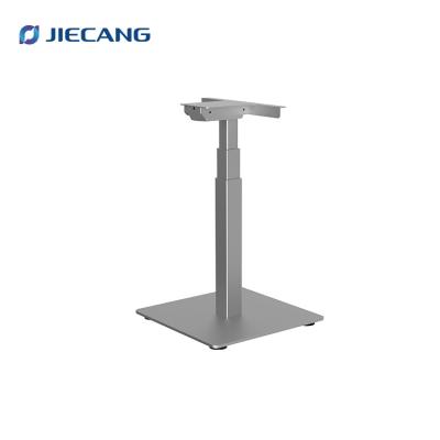 China JIECANG Motor One Adjustable Single Leg Height Adjustable Mobile Standing Laptop Desk (Height) for sale