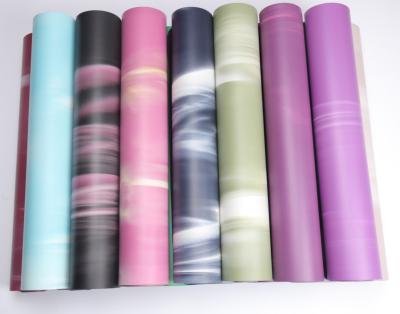 China Factory Price PU and Natural Rubber Non-Slip Friendly Non-Slip Yoga Mat for sale