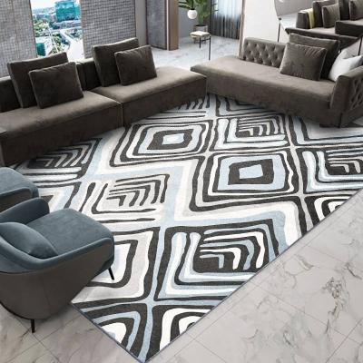 China 100% Living Room, Bedroom, Balcony Crystal Cashmere Polyester Fiber Carpet Washable Area Rug for sale