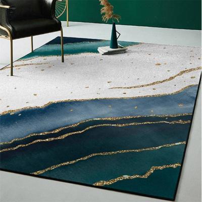 China Washable We buy the high-grade modern crystal velvet carpet rug, living room, bedroom, balcony carpet for sale