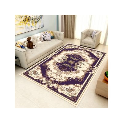 China Washable Persian Living Room Crystal Velvet Rugs Boho Carpet by Crystal Velvet Rugs Customized Persian for sale