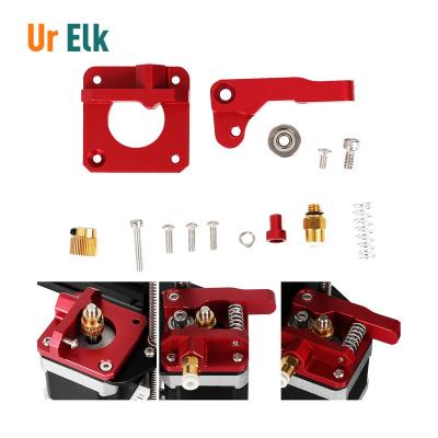 China Aluminum Alloy Ur Elk 3D Printer Parts 1.75mm Filament Extrusion Right Left Diy Cr10 Extruder for sale