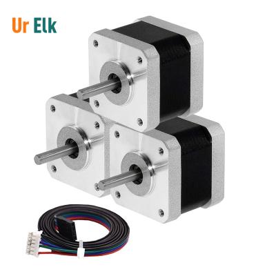 China Ur Elk High Torque 42 Small 3d Printer Motor Closed Loop NEMA 17 Micro Stepper Motor NEMA 17 Stepper Motor for sale