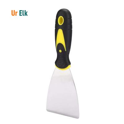 China Hot 3d Printer Ur Elk Stainless Steel Blade Rubber Grip Bed Shovel 3d Printing Removal Tool Spatula for sale