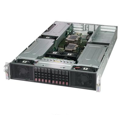 China Pci-e Gen 3 x16-de Opslagserver sys-2029gp-RT Xeon DDR4 10x2.5HS cpu GPU van Schakelaarsupermicro verbindt onderling Te koop