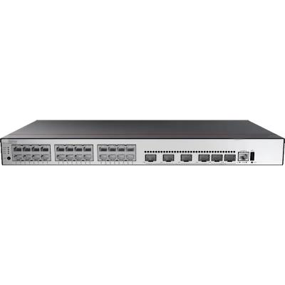 中国 S5735-L24P4XE-A-V2 24*10/100/1000BASE-T ポート 4*10GE SFP+ ポート 2*12GE スタック ポート PoE+ AC パワー 販売のため