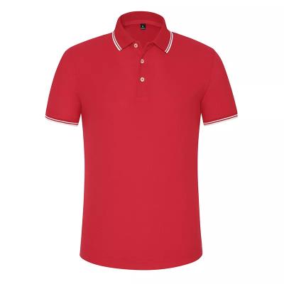 China Anti-Shrink Custom Size Factory Price Men's Polo Shirts White Sports Men's Polo Shirts China for sale