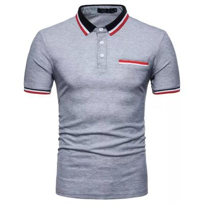 China Anti-wrinkle HDesigners Polo Tshirts 100% Cotton High Quality Plus Size Men's Polo Shirts For Men Stylish Custom Embroidered Henry Collar for sale