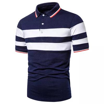 China Anti-wrinkle Custom Logo pattern Printing Mens Polo Shirts High Quality Casual Sublimation Sports Golf Clothes Wholesale Golf Polo Tshirts for sale