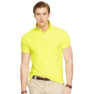 China Anti-wrinkle casual new men's Summer polo shirt men's short-sleeved cotton men polo shirt for sale