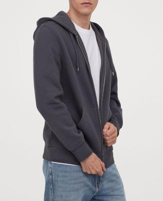 China Waterproof men's high quality zipper style wholesale hoodie fleece sweatshirt for sale