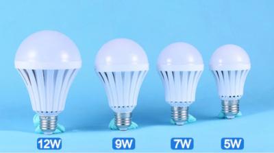 China 5W 7W 9W 12W E27 B22 Battery Outdoor Camping SKD Parts Portable Intelligent Emergency Rechargeable LED Bulb,LED Lamp,LED for sale