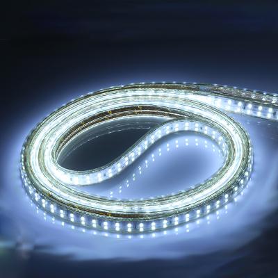 China Led flexible strip light 220V SMD2835 double row 156leds/m led strip three row 180leds per meter led strip light/led lig for sale