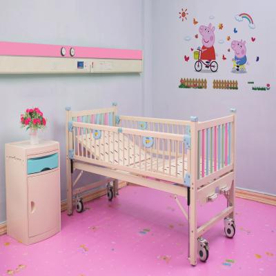 China Hotsale KS-S206et Hospital Bed Fashion Style Safety Nursing Professional Children's Hospital Bed for sale