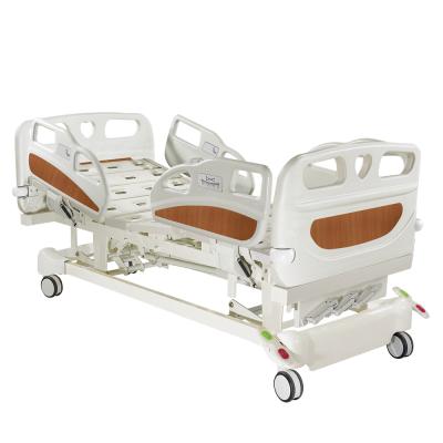 China Hospital Bed Equipment 3 Adjustable Cranks Patient Manual Medical Nursing Bed for sale