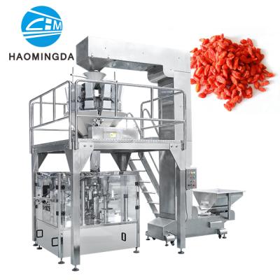 China Food Factory Sale White Wolfberry Kidney Bean Dried Food Snacks Vertical Packing Machine for sale