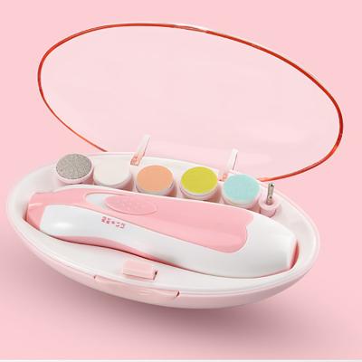 China Can Be 2022 New Baby Customized Portable LED Light Lighting Adjustable Nails Baby Electric Automatic Trimmer Silent Kinetic Diversity for sale