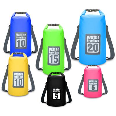 China PVC Backpack Bag Tarpaulin Backpack Diving Bag Swim Waterproof Wet Dry Bag for sale