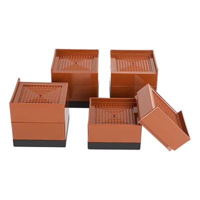 China 2021 hot saleplastic high quality household appliances sofa risers adjustable multifunctional plastic step up bed risers for sale