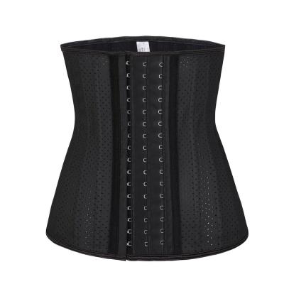 China Antibacterial Women Waist Slimming Firm Tummy Shaper Belt Women Plus Steel Boned Latex Waist Trainer Corset Belt 25 Waist Tummy Control Belt for sale