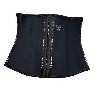 China Antibacterial MX Latex Waist Trainer Corset Belt For Women Slim Firm Control Shaper Belt Plus Size Weight Loss 9 Steel Boned Support Belt for sale