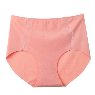 China Antibacterial Cheap Wholesale Antibacterial Silk Chunky Briefs Ladies Plus Size Soft Breathable Silk One Piece Ice Briefs High Waist Briefs For Women for sale